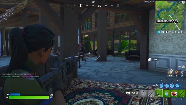 Fortnite - M1 Apple Silicon - MacBook Air 2020 - Benchmark and Gameplay