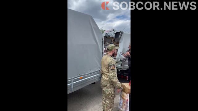 Гуманитарный груз доставлен в ЛДНР председателем киокушинкай карате Магнитогорска Виктором Нечкиным