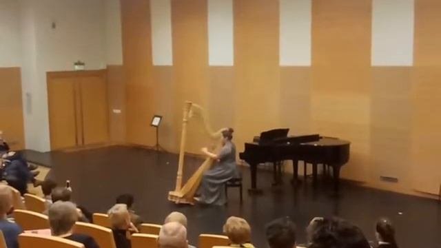 А. Глазунов - Соло арфы из балета Раймонда- Халматова Мария