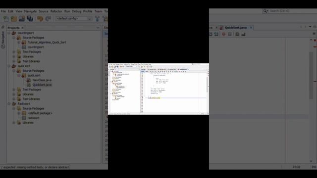 Video Tutorial Algoritma Radix Sort
