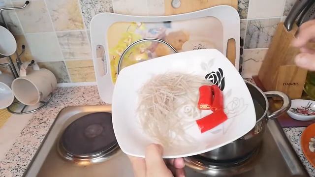 Острый суп-лапша , легко и просто#едаэтоискусство