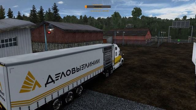 Режим POV EuroTruckSimulator 2 _1.47VTC Деловыелинии DV3монитораTripleScreen НаPXNV10Контрак