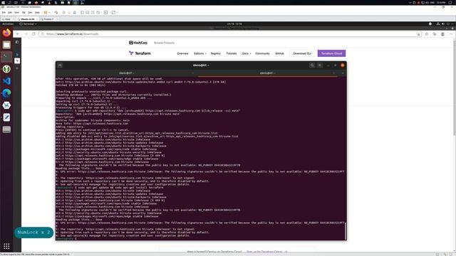 Установка Terraform на Ubuntu 21.04 (Hirsute Hippo)