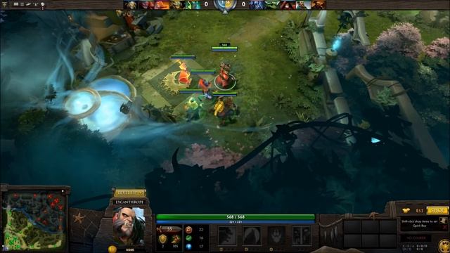 Dota 2 Driftwood HUD