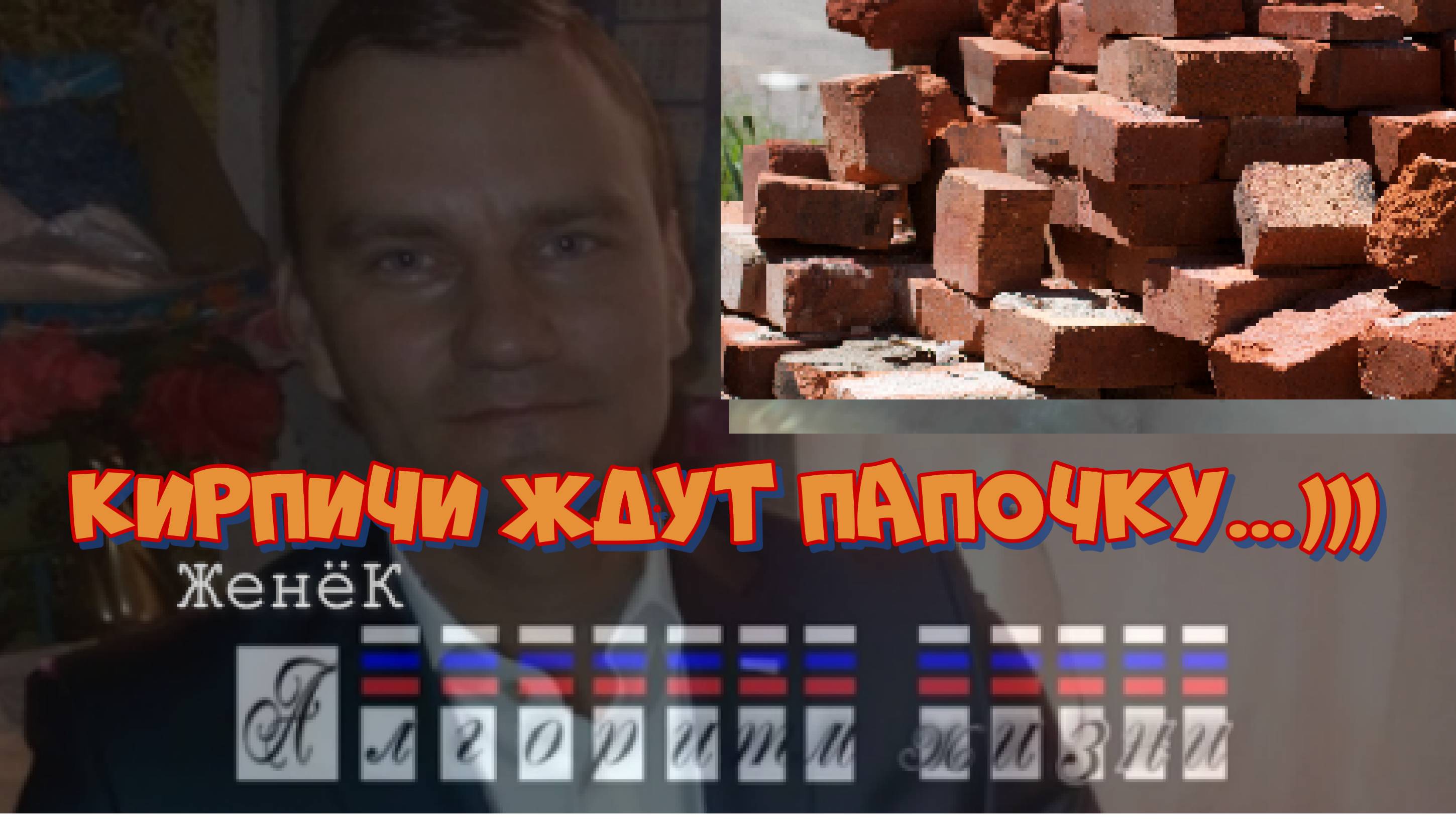 Кирпичи ждут папочку...)))