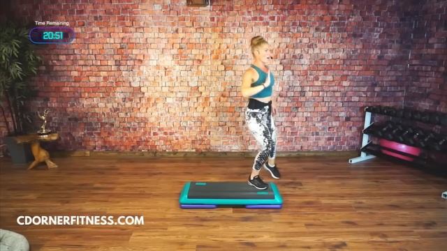 40-Minute Step Aerobics Blast At 132 BPM - Burn Calories With Basic To Intermediate Step!
