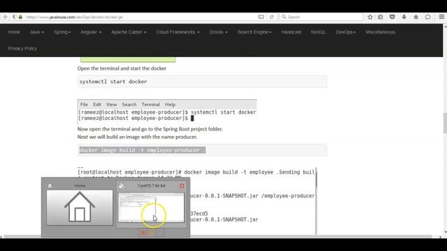 Publish Spring Boot Microservice Image to DockerHub