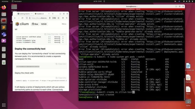 Install cilium in minikube | Enable Hubble for Cluster-Wide Visibility