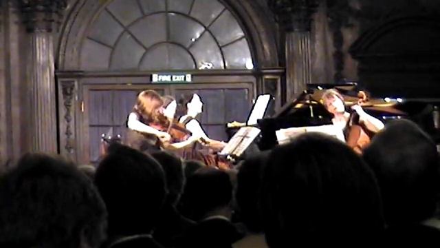 The Bekova Sisters - Joaquin Turina Circulo Fantasia for Piano, Violin and Cello Op. 91 (Part 1/3)