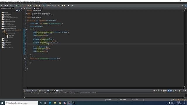 Java Swing Tutorial  Password Generator GUI 1