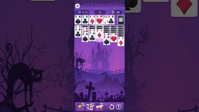 FreeCell Solitaire: Classic by Yidi Wang - card game for Android - gameplay.