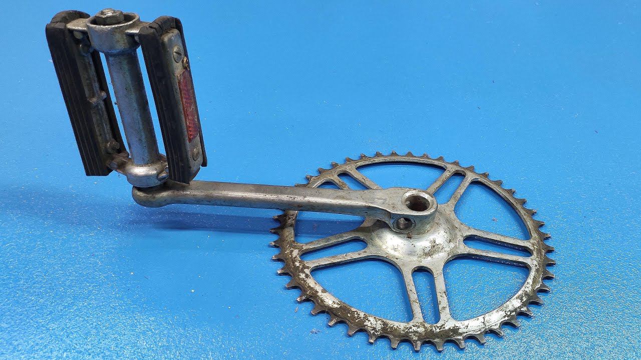 I didn't believe it myself! A brilliant idea from an old bicycle gear!