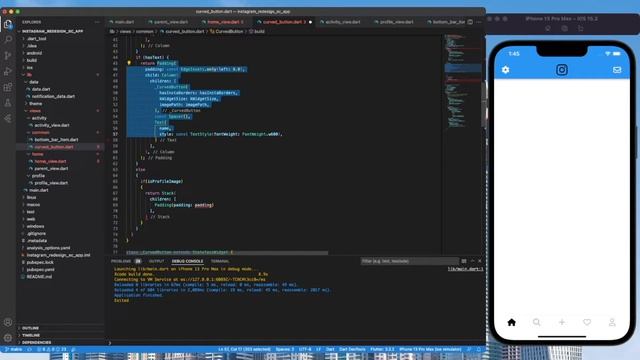 Flutter 3.3.2 | Instagram Redesign UI (w Light / Dark Mode) | Dribbble UI to App | Speed Code 1/2