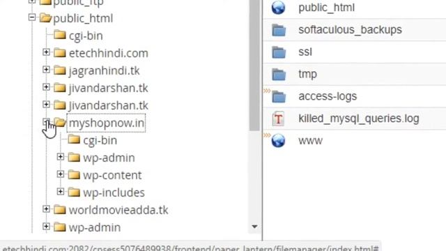 How to delete or uninstall any website From Hostgator