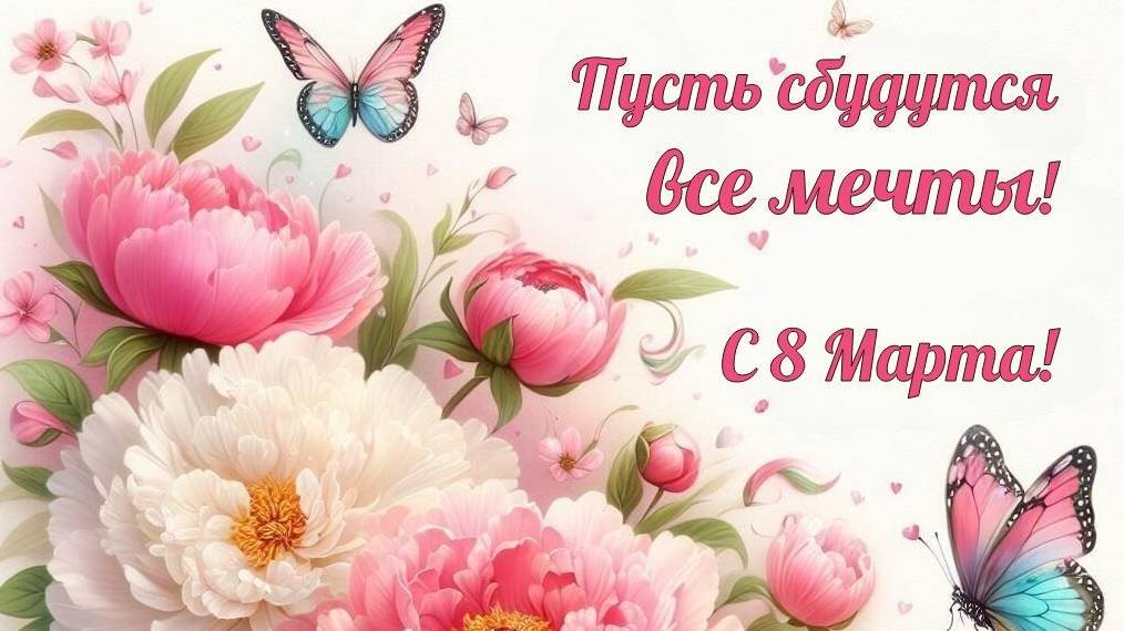 С 8 МАРТА
