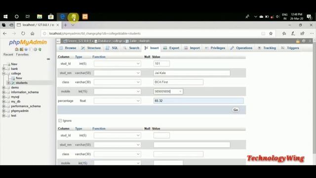 Introduction  PHPMyadmin part 1
