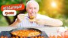 ДЕД МЯСОЕД_Необычный гуляш в сковороде на костре