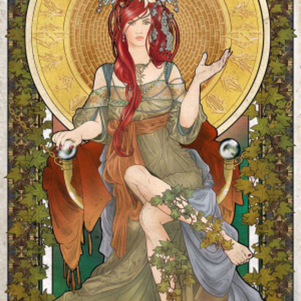 Звезда императрица таро. The High Priestess Таро. Таро золотое арт-нуво. Art nouveau Tarot Императрица. Таро арт нуво галерея.