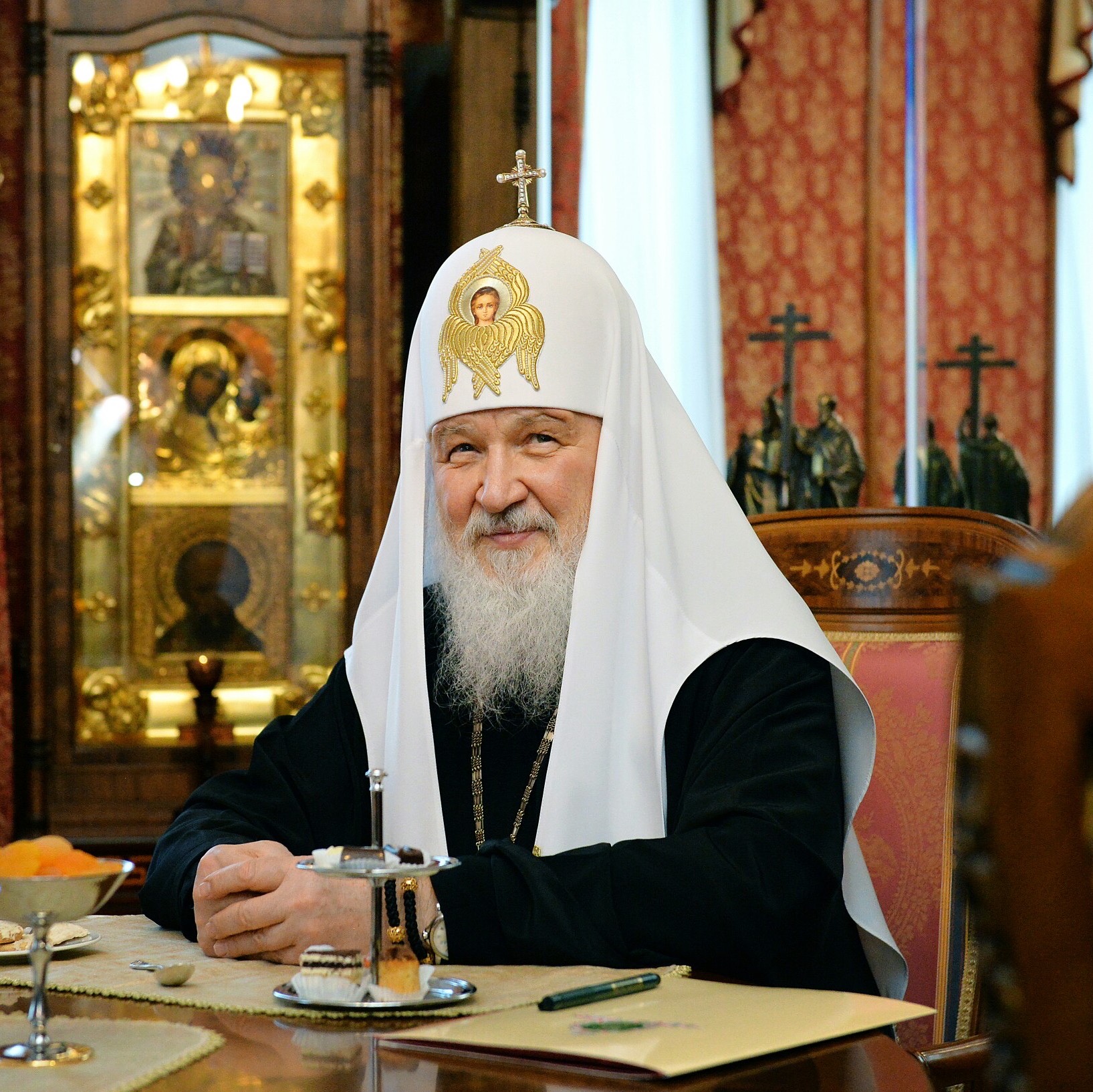 Патриарх Кирилл и митрополит Владимир Котляров