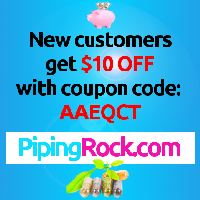 Иконка канала PipingRock.com Coupon Code AAEQCT