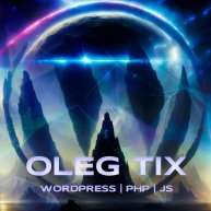 Иконка канала OlegTix - разработка сайтов на Wordpress