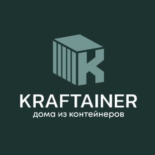 Иконка канала KRAFTAINER дома из морских контейнеров