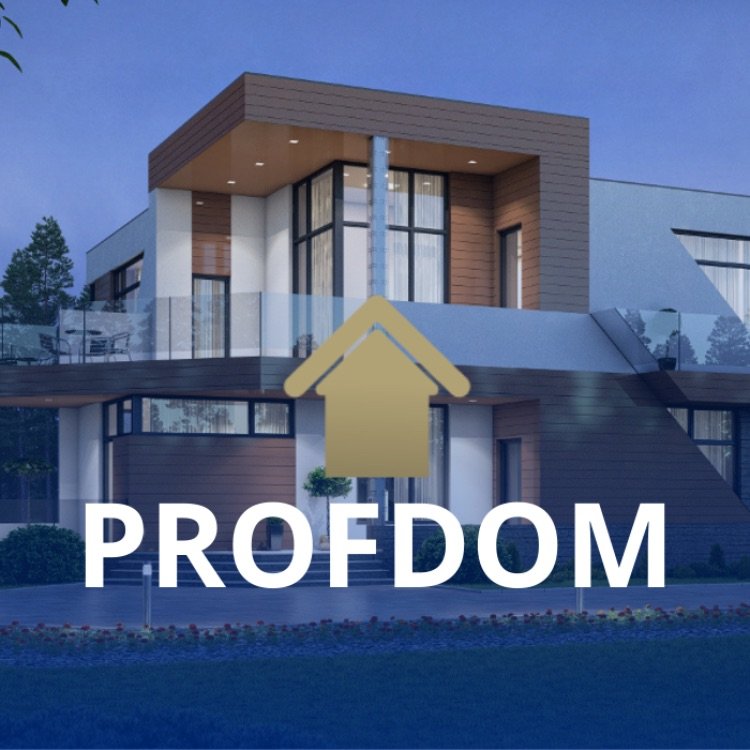 Иконка канала ProfDom. Строительство домов и коттеджей. СПб