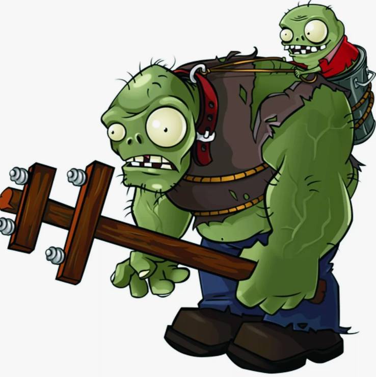 Иконка канала Зомби против растений.