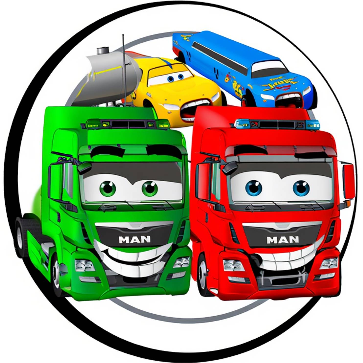 Иконка канала Мультики про машинки