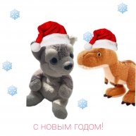 Иконка канала Хаски и T-rax_games