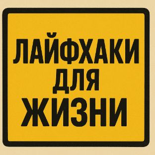 Иконка канала ЛАЙФХАКИ ДЛЯ ЖИЗНИ