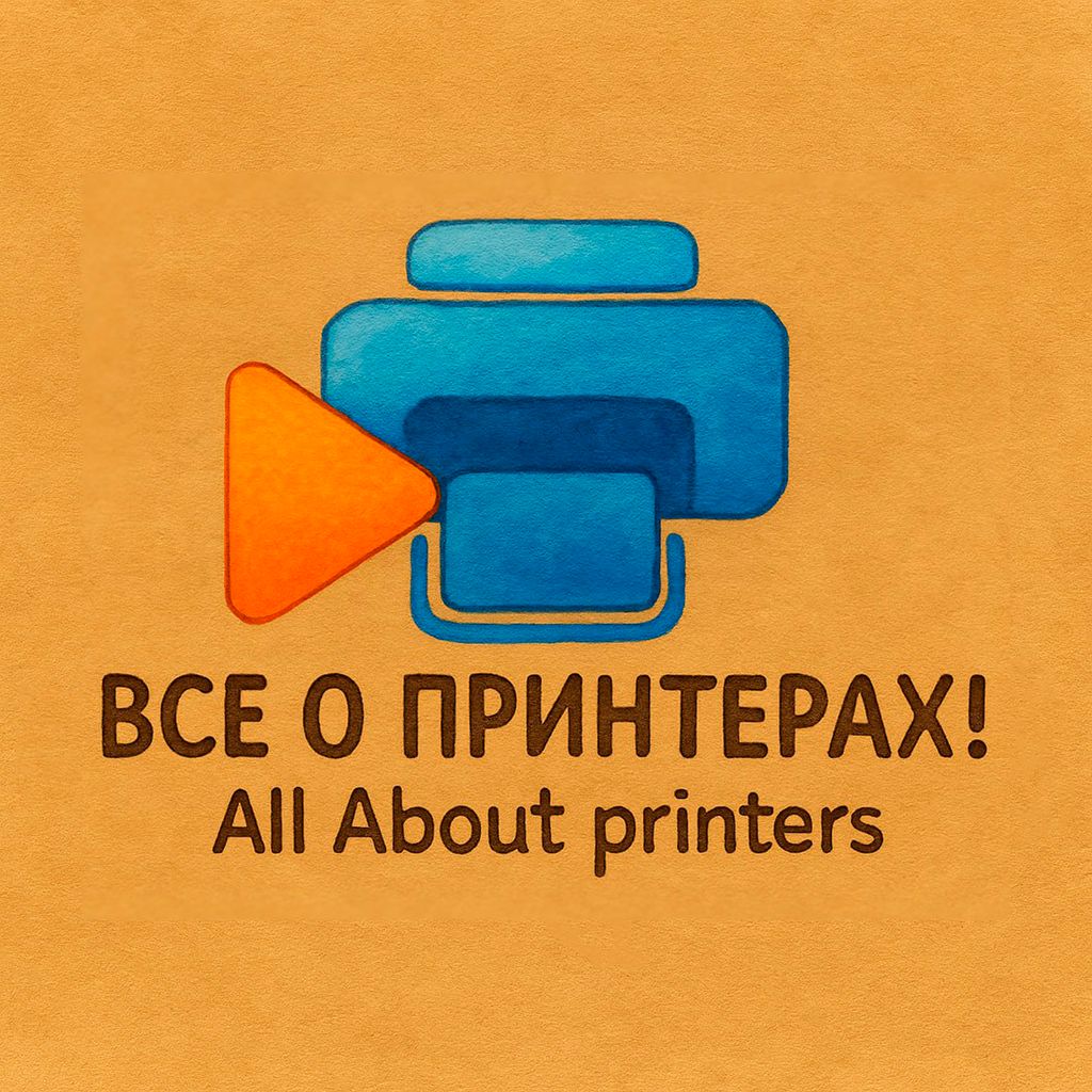 Иконка канала Все о принтерах. All about printers.