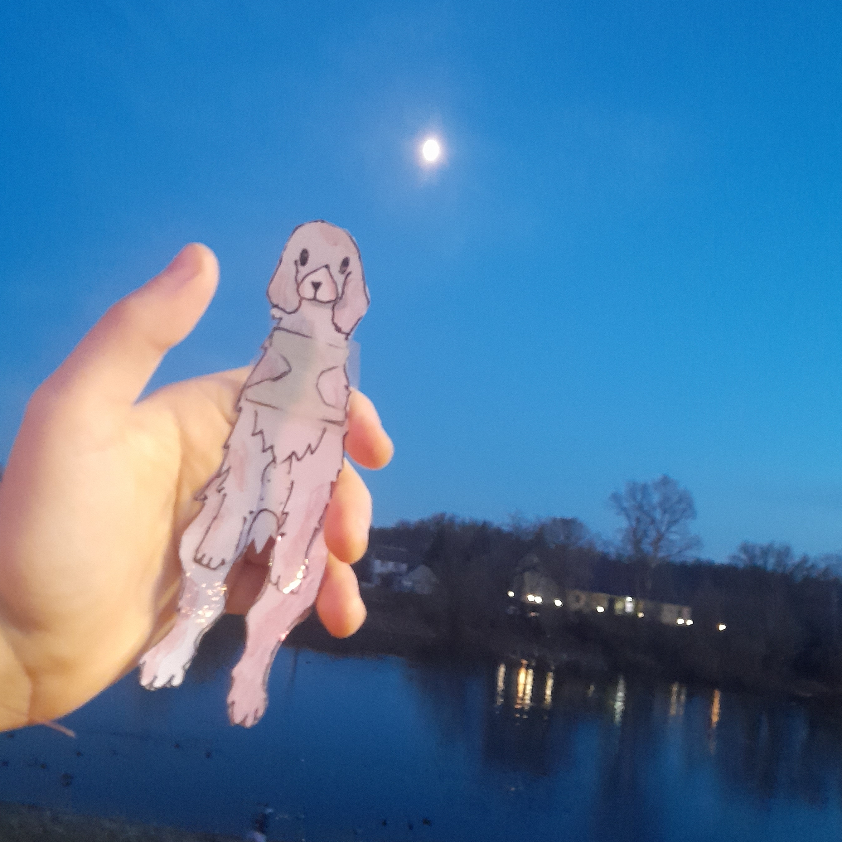 Иконка канала neon dog