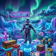 Иконка канала Максим MINECRAFT ROBLOX Новогодний