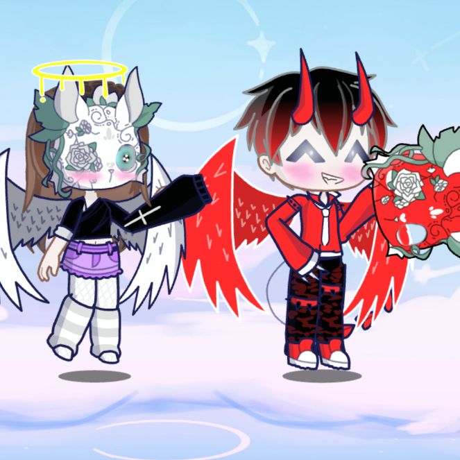 Иконка канала 😇~ангел и демон ~😈