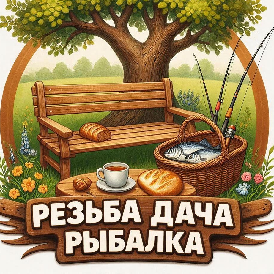 Иконка канала Резьба дача рыбалка
