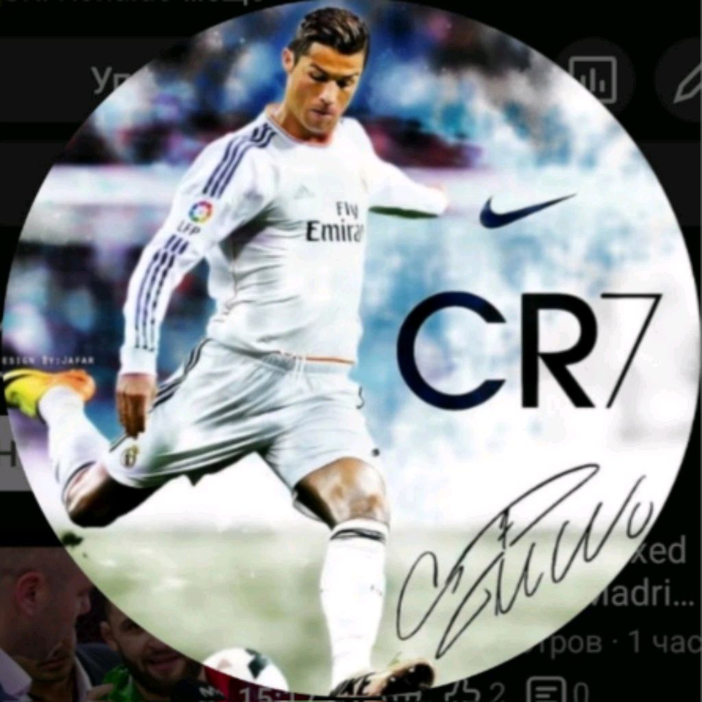 Иконка канала CR. Ronaldo