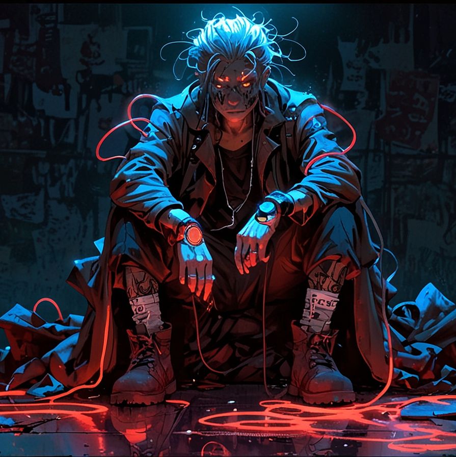 Иконка канала Музыкальный канал на грани "Rust & Static"