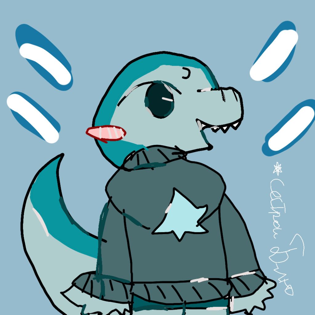 Иконка канала 🦖Сестра Блю~🌀