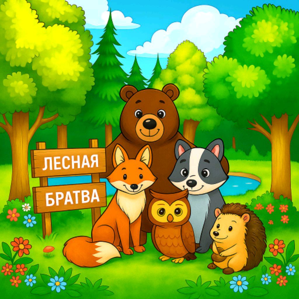 Иконка канала Лесная Братва / мультсериал