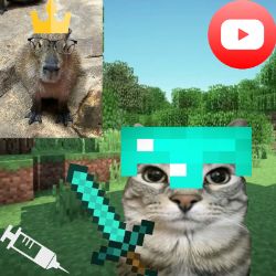 Иконка канала Майнкрафт с капибарой