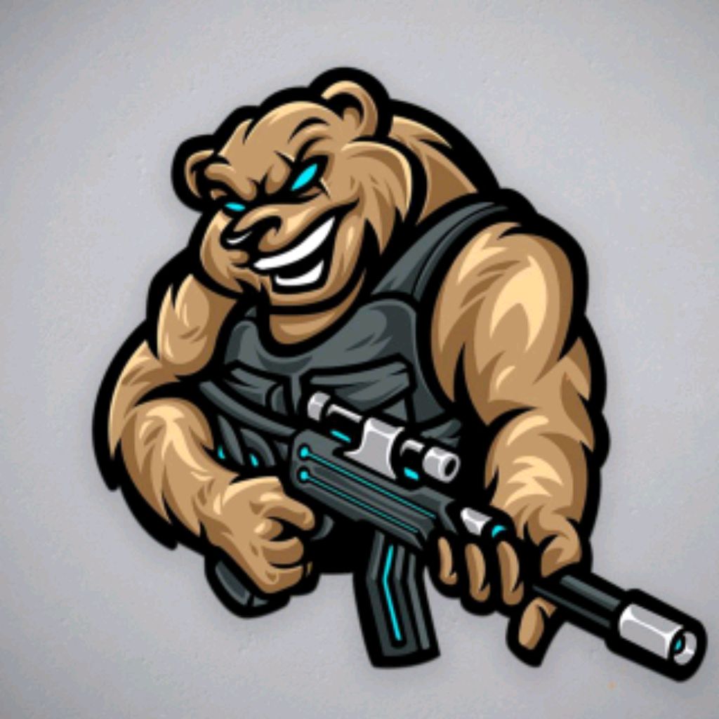 Иконка канала медведь