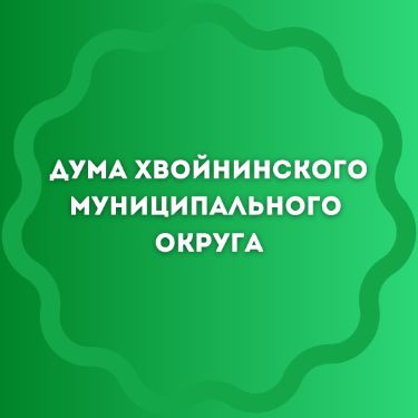 Иконка канала Дума Хвойнинского муниципального округа