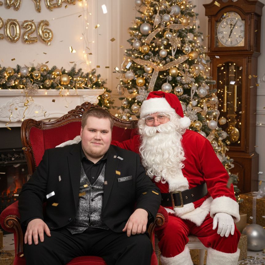 Иконка канала новогодние аниме сиськи 🎄