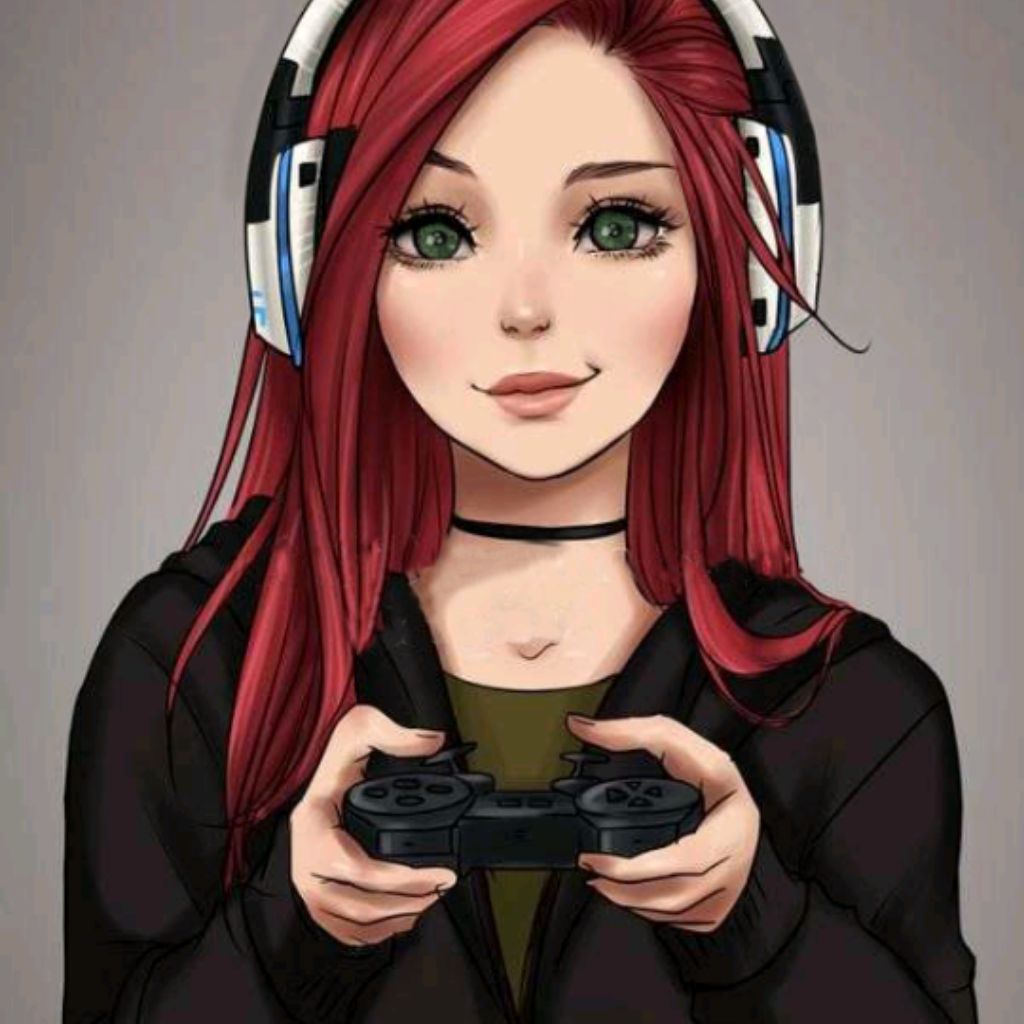 Blonde Gamer Girl