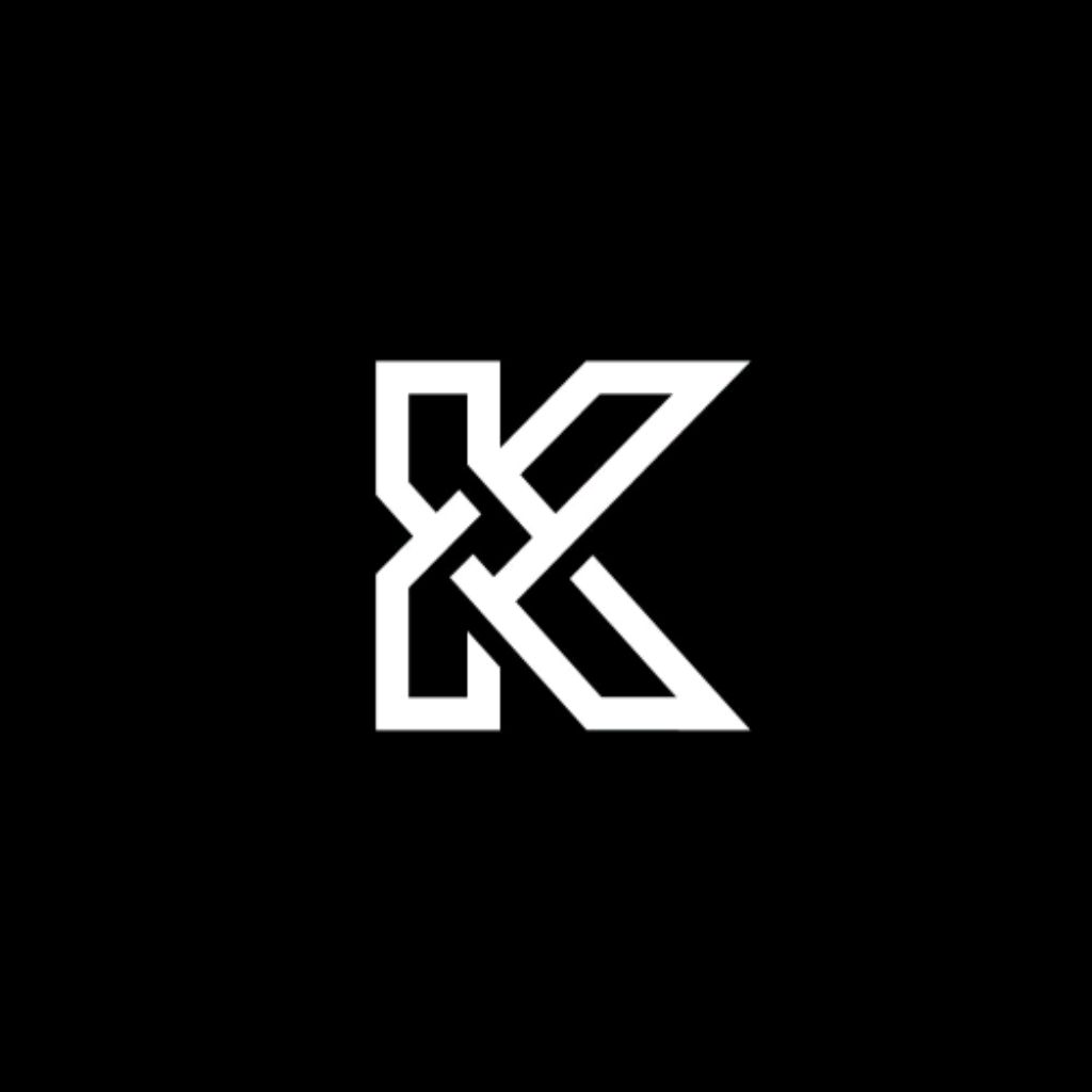 K av. Буква а на черном фоне. Буква k. Буква а на аватарку. Логотип буква k.