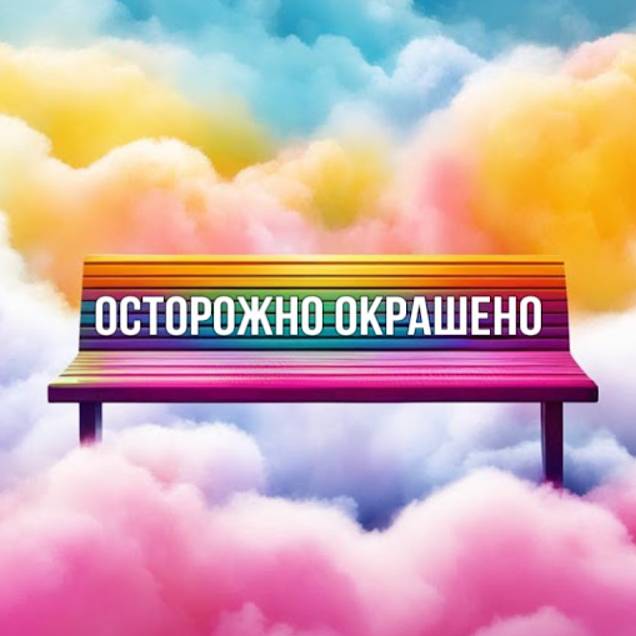 Иконка канала ОСТОРОЖНО ОКРАШЕНО