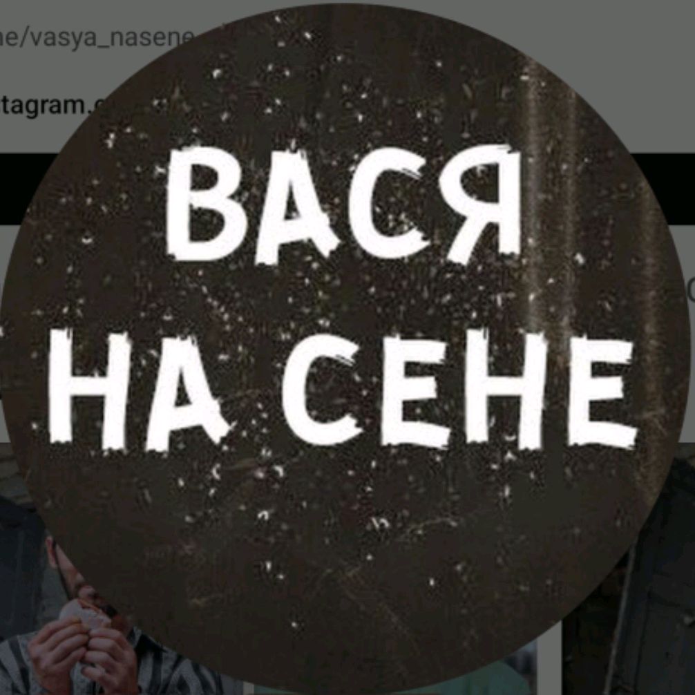 ВАСЯ НА СЕНЕ