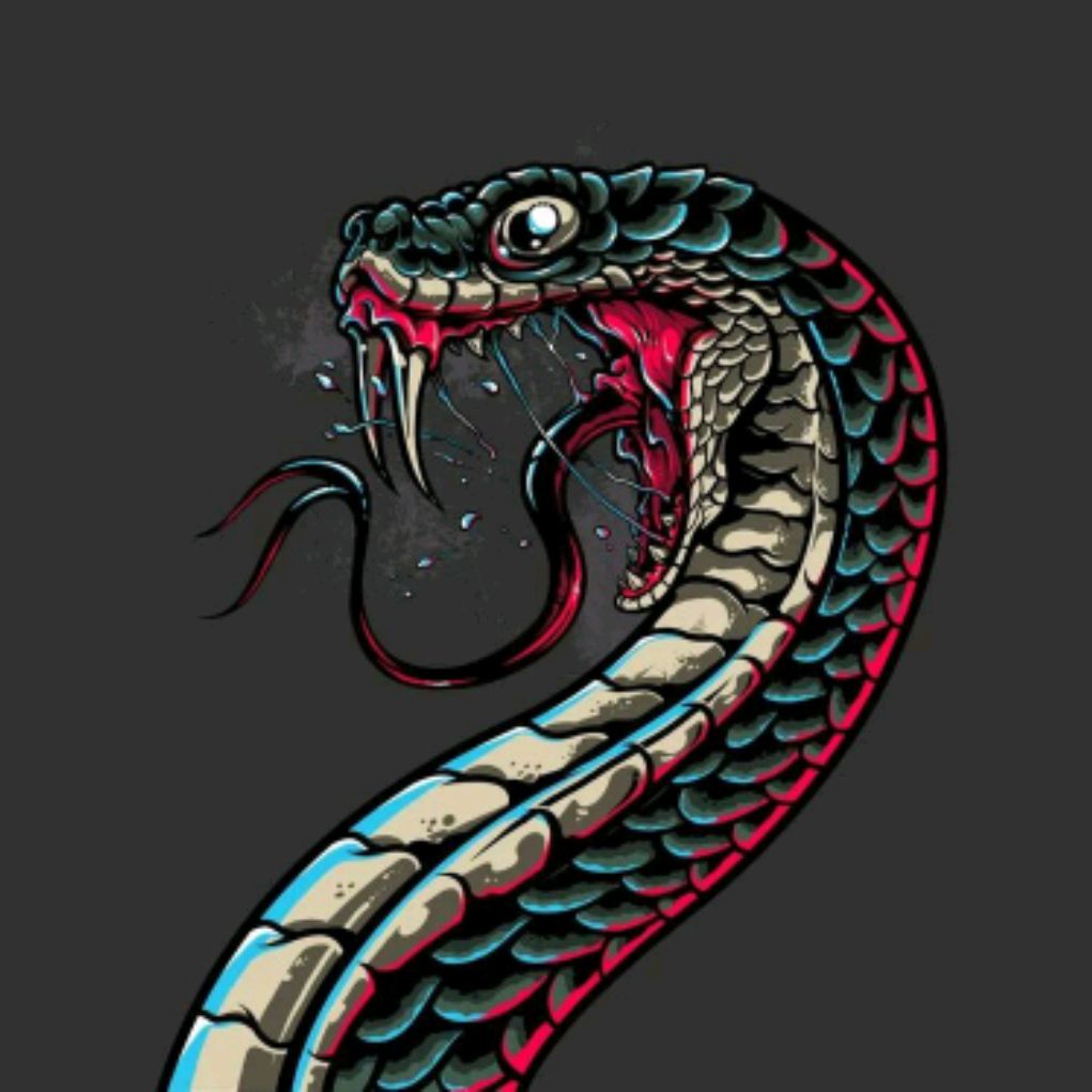 Аватарка змей. Королевская Кобра Нагайна. Вайпер змея Вайпер. Змея Кобра арт. Змея референс гадюка.