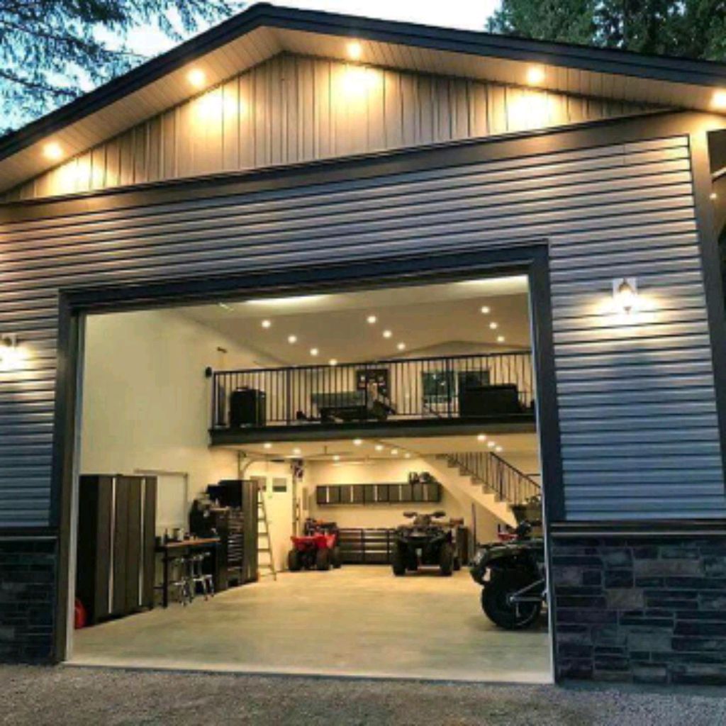 Как сделать красивый гараж
